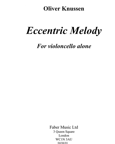 Eccentric Melody — 奥利弗·努森