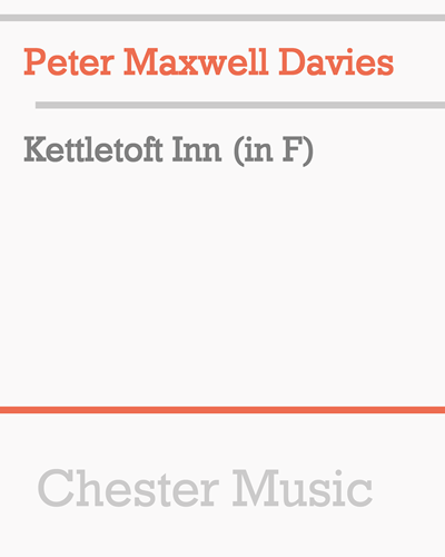 Kettletoft Inn (in F) — Peter Maxwell Davies