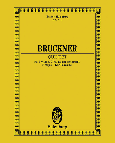 String Quintet in F major, WAB 112 — 布鲁克纳