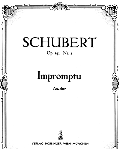 Impromptu in Ab Major, D 935/2 — Franz Schubert