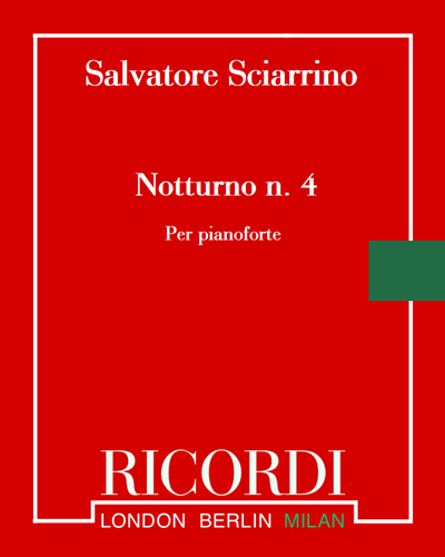 Notturno No. 4 — 夏里诺