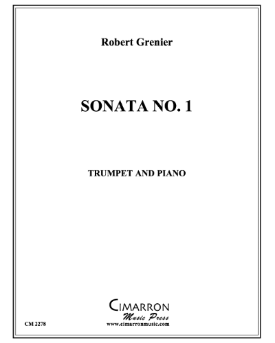 Sonata No. 1 — Robert Grenier