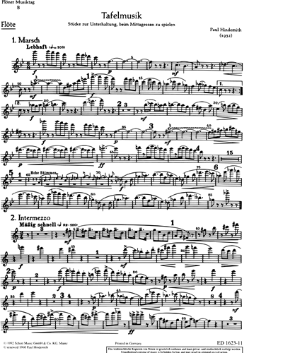 Plöner Musiktag — 欣德米特