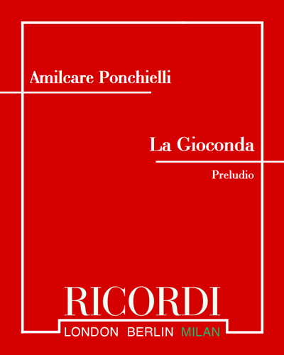 La Gioconda - Prelude — 蓬基耶利