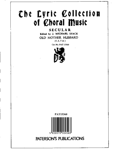 Old Mother Hubbard — John Michael Diack