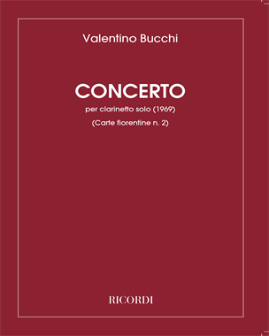 Concerto for Clarinet Solo — Valentino Bucchi