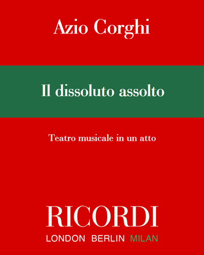 Il dissoluto assolto — Azio Corghi