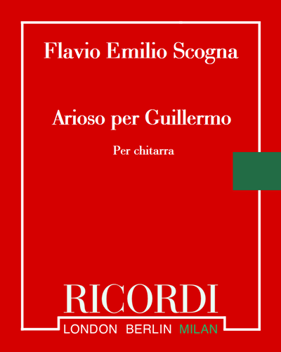 Arioso per Guillermo — Flavio Emilio Scogna