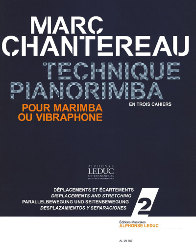 Technique pianorimba en 3 cahiers, Vol. 2 — Marc Chantereau