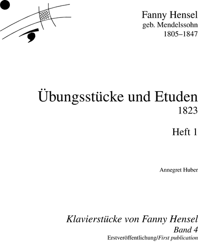 Piano Pieces by Fanny Hensel, Vol. 4 — 范妮·门德尔松