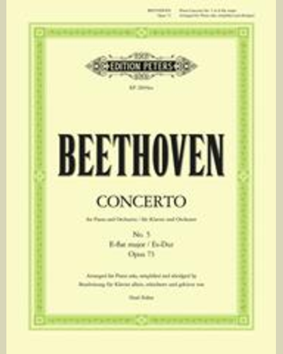 Concerto No. 5 in E flat Op.73 'Emperor', abridged — 贝多芬