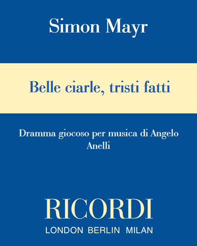 Belle ciarle, tristi fatti — 约翰·西蒙·迈尔