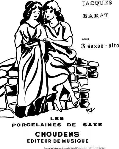 Le Porcelaines De Saxe — Joseph Edouard Barat