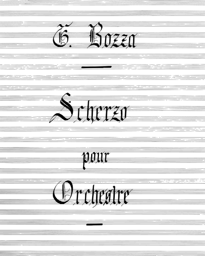 Scherzo — 欧仁·博扎