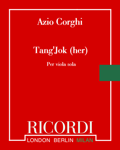 Tang'Jok (her) — Azio Corghi