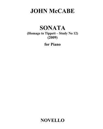 Sonata (Homage to Tippett - Study No. 12) — John McCabe