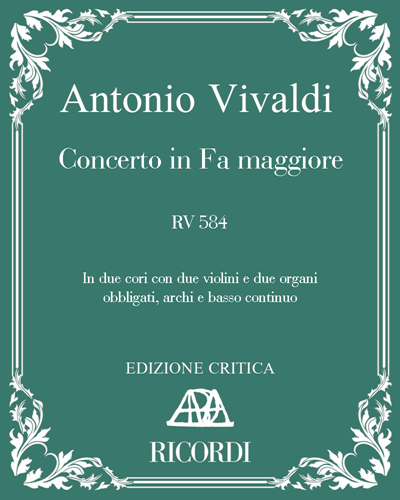 Concerto in Fa maggiore RV 584 — 维瓦尔第