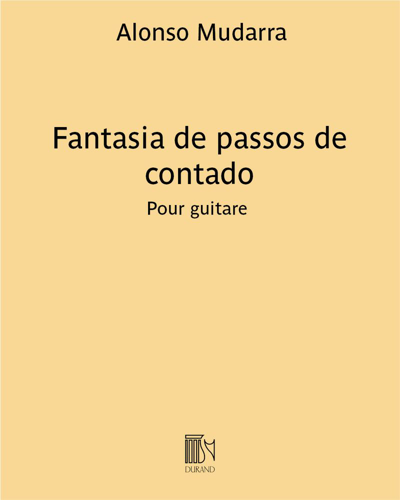 Fantasia de passos de contado — Alonso Mudarra