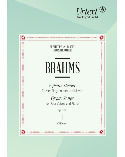 Gypsy Songs, op. 103 — 勃拉姆斯