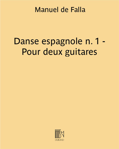 Danse espagnole No. 1 (from 'La vida breve') — 法雅