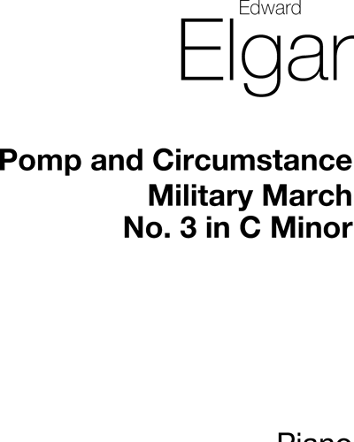 Pomp & Circumstance, op. 39/3 — 埃尔加