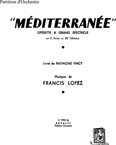 Méditerranée — Francis López