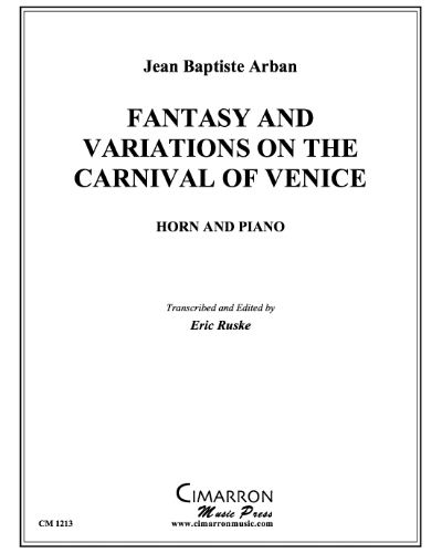 Fantasy and Variations on the 'Carnival of Venice' — 阿尔班