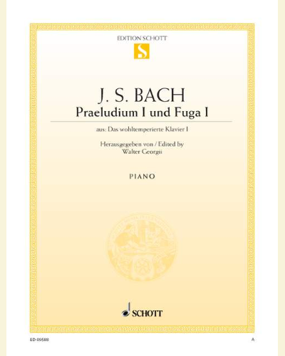 Prelude I and Fugue I C major — 巴赫