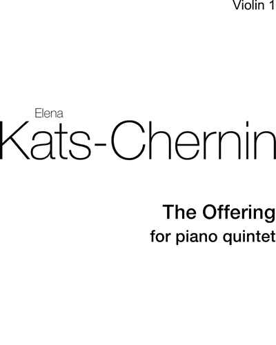 The Offering — Elena Kats-Chernin