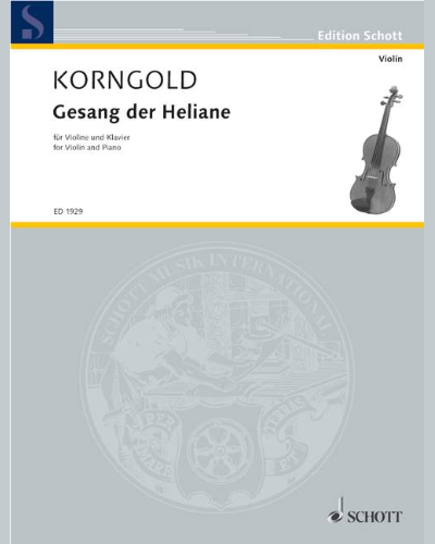 Gesang der Heliane, op. 20 — 科恩戈尔德