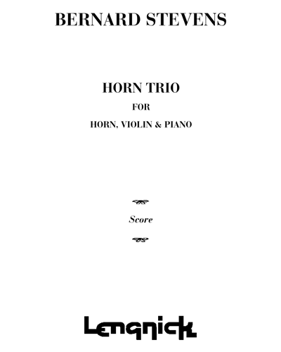 Horn Trio — Bernard Stevens