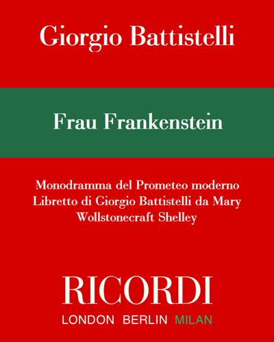 Frau Frankenstein — Giorgio Battistelli