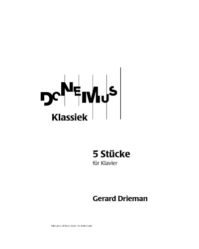 Five Pieces — Gerard Drieman