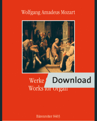 Werke für Orgel — 莫扎特