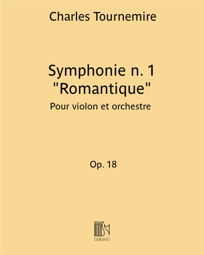 Symphony No. 1 'Romantic', op. 18 — 夏尔·图尔内米尔