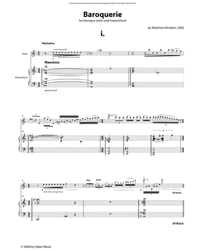 Baroquerie — Matthew Hindson