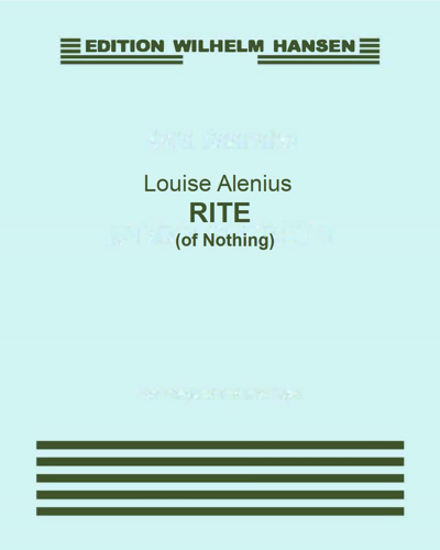 Rite (of Nothing) — Louise Alenius Boserup