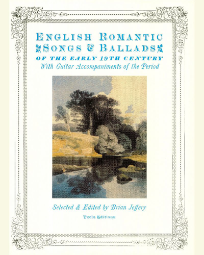 English Romantic Songs & Ballads of the Early 19th Century — Brian Jeffery