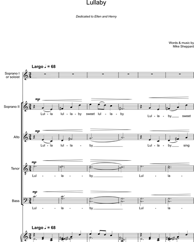 Lullaby — Mike Sheppard