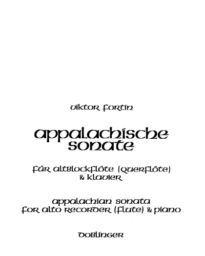 Appalachian Sonata — Viktor Fortin
