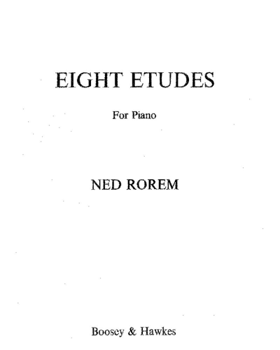 Eight Etudes — 内德·罗雷姆