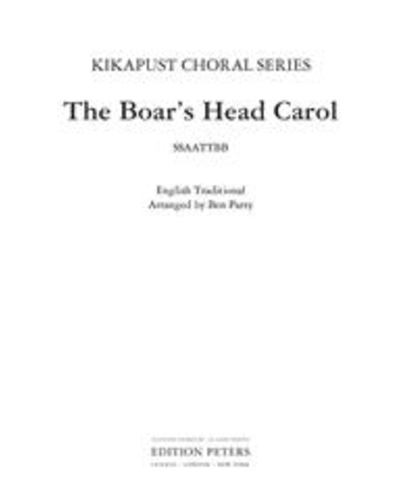 The Boar's Head Carol — Ben Parry