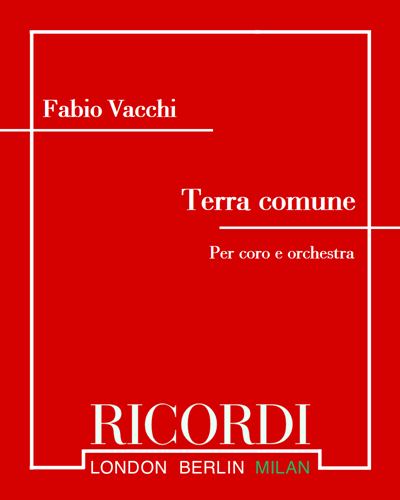 Terra comune — Fabio Vacchi