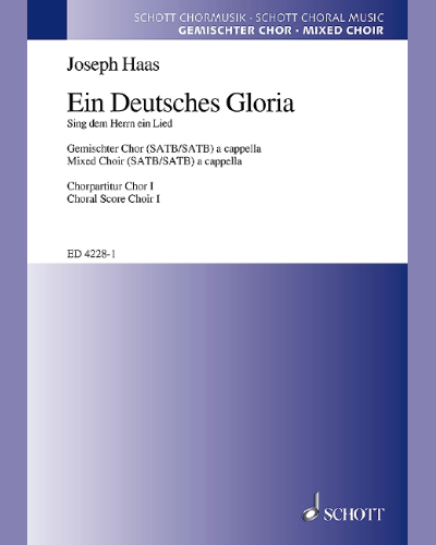 Ein Deutsches Gloria — Joseph Haas