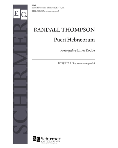 Pueri Hebræorum — Randall Thompson
