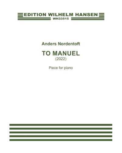 To Manuel — Anders Nordentoft