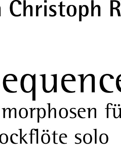 Bird Sequences, op. 76 — Martin Christoph Redel