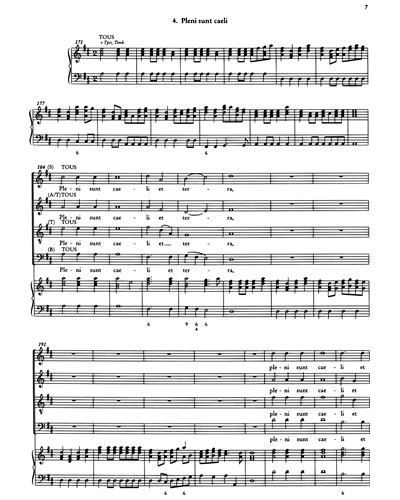 Pleni sunt caeli — 马克-安托万·夏庞蒂埃