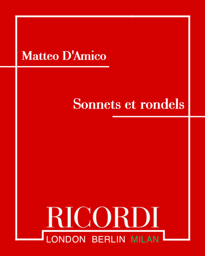 Sonnets et rondels — Matteo d'Amico