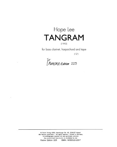 Tangram — 李耿玮